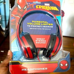 Marvel Spider-Man Red and Blue Kids Headphones